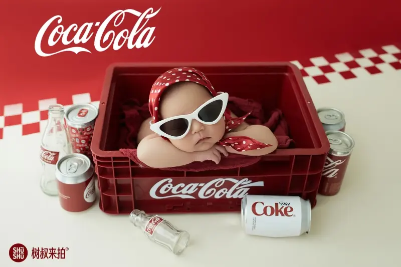 Coke Theme Set - Newborn Photography Props - Image 5